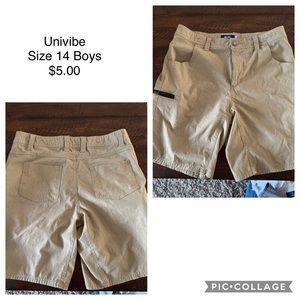 Boys shorts size 14 by Univibe